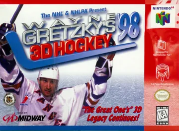 Wayne Gretzky's 3D Hockey '98 (USA) box cover front